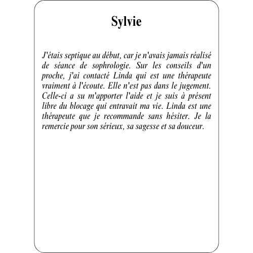 avis sylvie